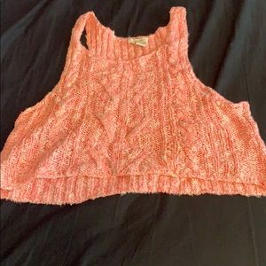 Forever 21 high low crop top